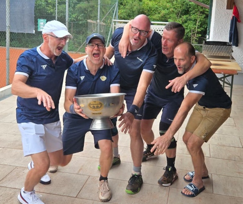 Herren 50 Meisterfeier